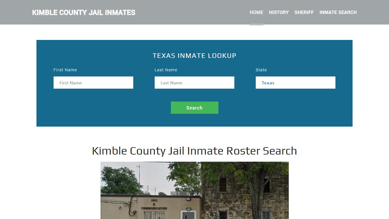 Kimble County Jail Inmate Roster Lookup, Junction, TX